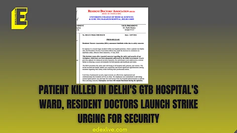 Patient killed in Delhi's GTB hospital's ward, resident doctors launch strike urging for security