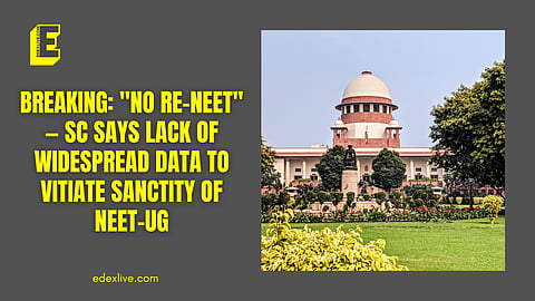 Chief Justice noted that about “23 lakh 33 thousand candidates appeared for the exam"