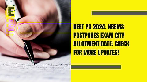 NEET PG 2024 examination was scheduled for June 23