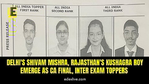 ICAI CA Final exam topper