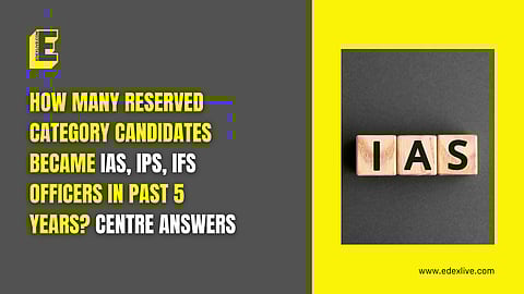 In 2020, 99 IAS, 74 IPS and 50 IFS officers were appointed