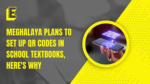QR codes in school textbooks