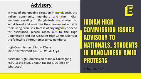 Advisory to Indian nationals