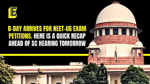 NEET UG hearing