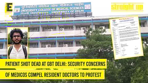 Patient shot dead at GBT Delhi: Resident doctors protest against lack of security