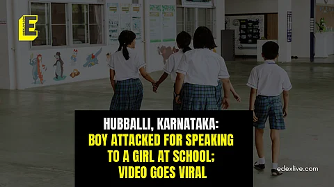 Boy attacked for speaking to girl in school