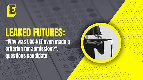 LEAKED FUTURES: “Why was UGC-NET even made a criterion for admission?” asks disgruntled candidate