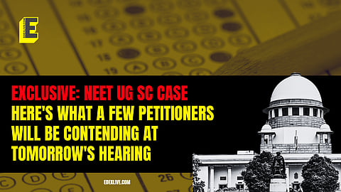 NEET UG 2024 CASE. Petitioners to contend...
