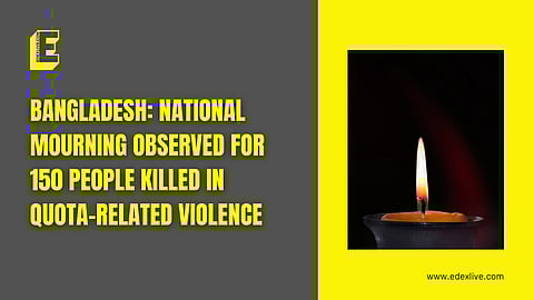 Nationwide mourning was observed today