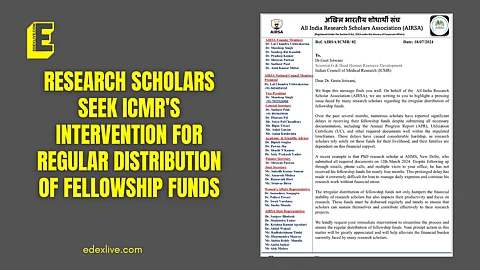 AIRSA seeks ICMR's intervention