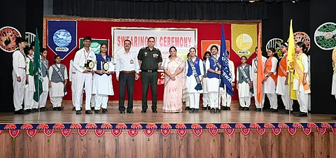 Glimpse from the ceremony