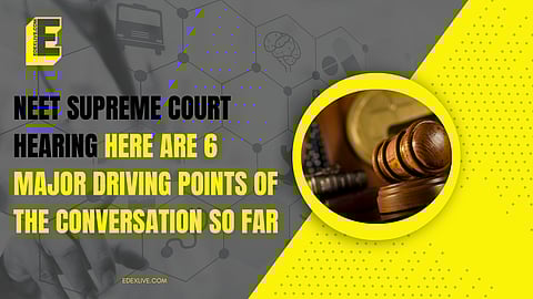 NEET UG 2024 Supreme Court hearing