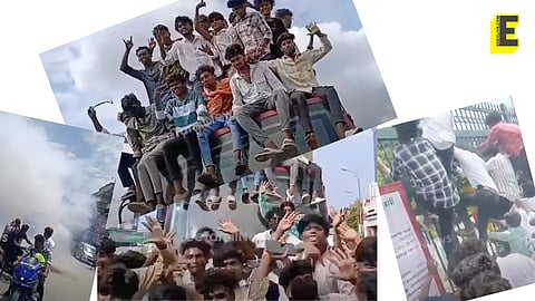 Screen grab from Zee News Tamil video 