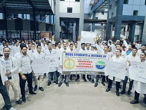 Inter doctors' strike in UP