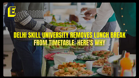 Lunch break is not needed?