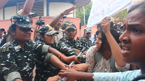 NEET row: Protesting students detained while marching towards Parliament