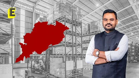 Sampad Chandra Swain, Minister of State for Industries, Skill Development and Technical Education in Government of Odisha