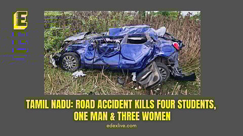 The mangled car