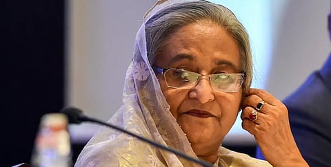 File photo of Sheikh Hasina