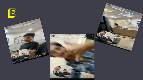 Screenshots from their reel