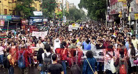Picture from protests