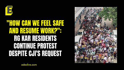 RG Kar residents continue protest