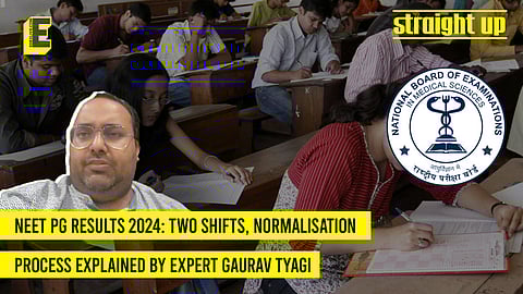 NEET PG results 2024: Two shifts, Normalisation process explained by expert Gaurav Tyagi