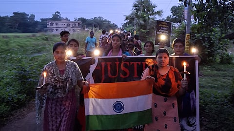 Protest image from Medinipur