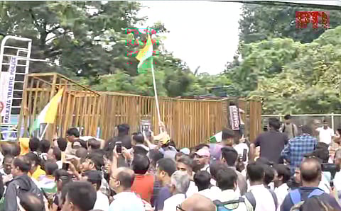 Image from the protests