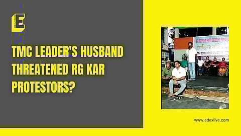 TMC leader's husband threatened RG Kar protestors? Watch video to know what he really said