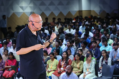 Stephen Ibaraki at Sona campus