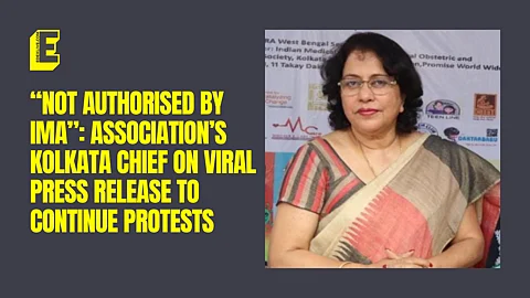 IMA Kolkata President REFUTES alleged IMA press release to continue RG Kar protests 