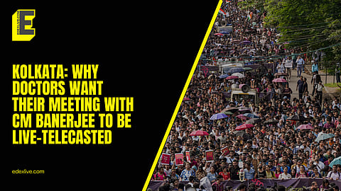 Doctors protesting in Kolkata are demanding that their meeting with CM be live-telecasted. Why so?