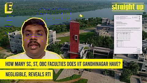 How many SC, ST, OBC faculties does IIT Gandhinagar have? Negligible, reveals RTI