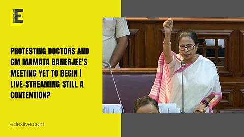 Protesting doctors and CM Mamata Banerjee's meeting yet to begin | Live-streaming still a contention? 