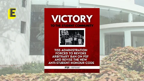 TISS withdraws order banning PSF, modifies controversial honour code; it's a "victory for students", says PSF