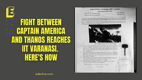 Fight between Captain America and Thanos reaches IIT Varanasi. Here's how