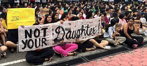 Protests are on