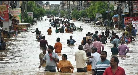 Vijayawada floods: SFI demands 100% fee waiver for students affected by floods