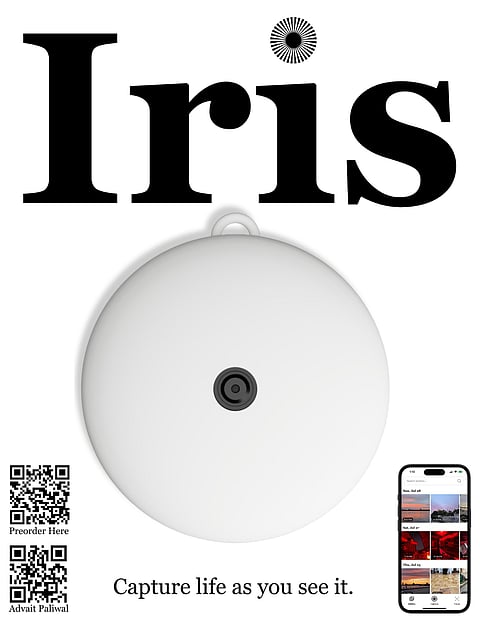 Meet Iris — the new wearable gadget which will capture every moment of your life