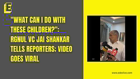 RGNUL VC Jai Shankar