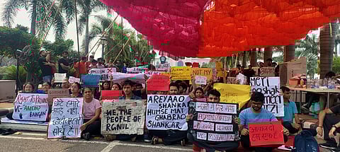 “Protest will continue”: RGNUL students allege disrespect, attempts at discrediting protests from admin