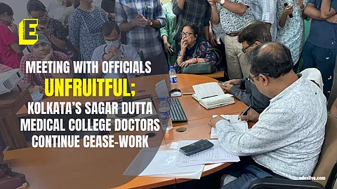 BREAKING: Meeting with officials unfruitful; Kolkata's Sagar Dutta Medical College doctors continue cease-work