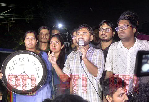 The clock