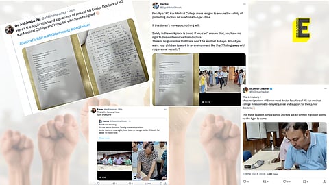 Here's what the tweets say
