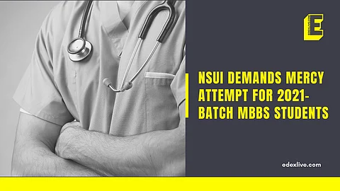 RGUHS: With 50+ MBBS students failing to clear first professional exam; NSUI demands mercy attempt for 2021 batch