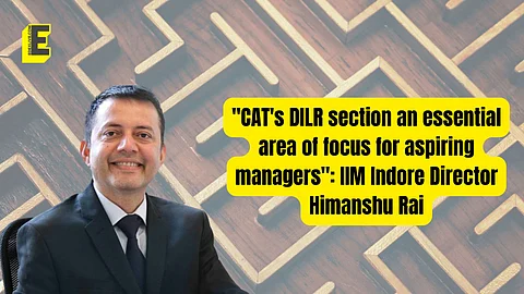 "CAT's DILR section an essential area of focus for aspiring managers": IIM Indore Director Himanshu Rai