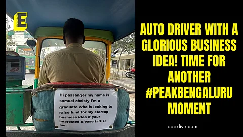 This is a new #peakbengaluru moment