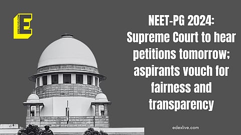 NEET PG 2024 petition to be heard tomorrow