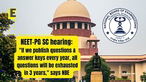 What else did the NBE say?
